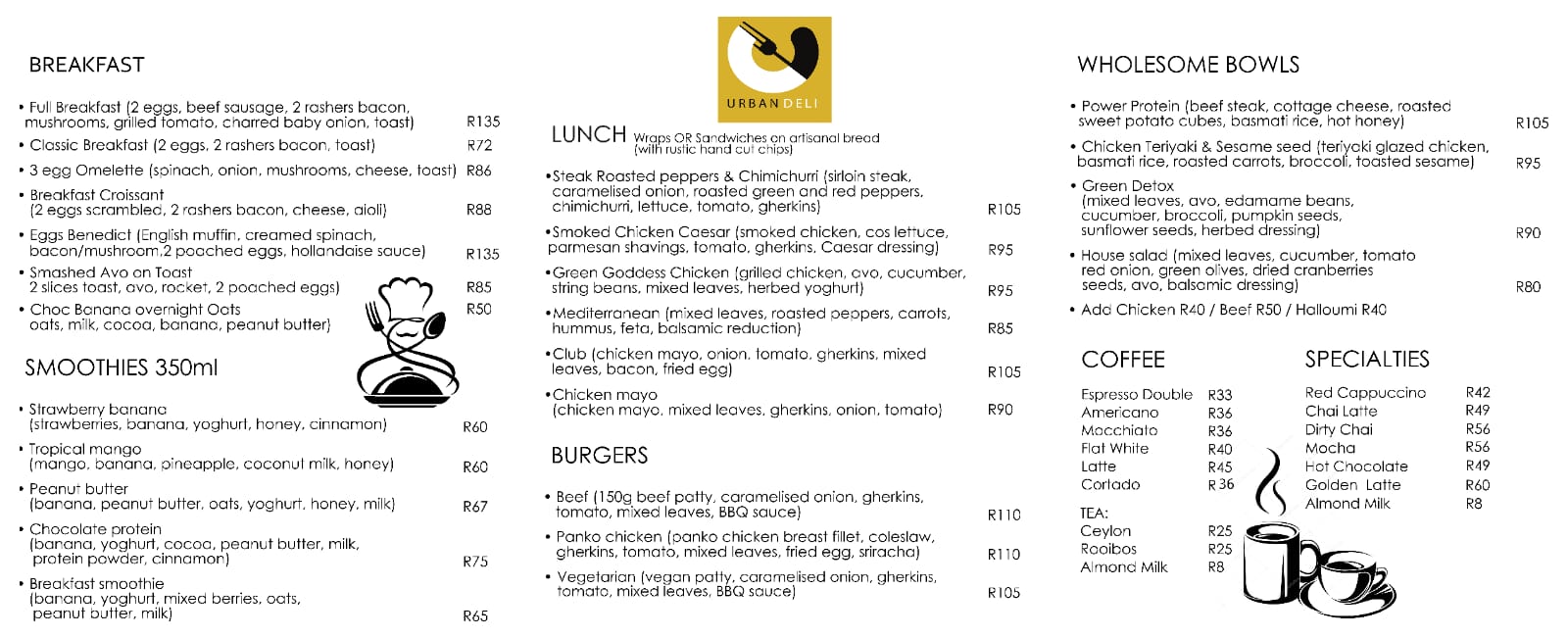 Picture of Urban Deli Menu